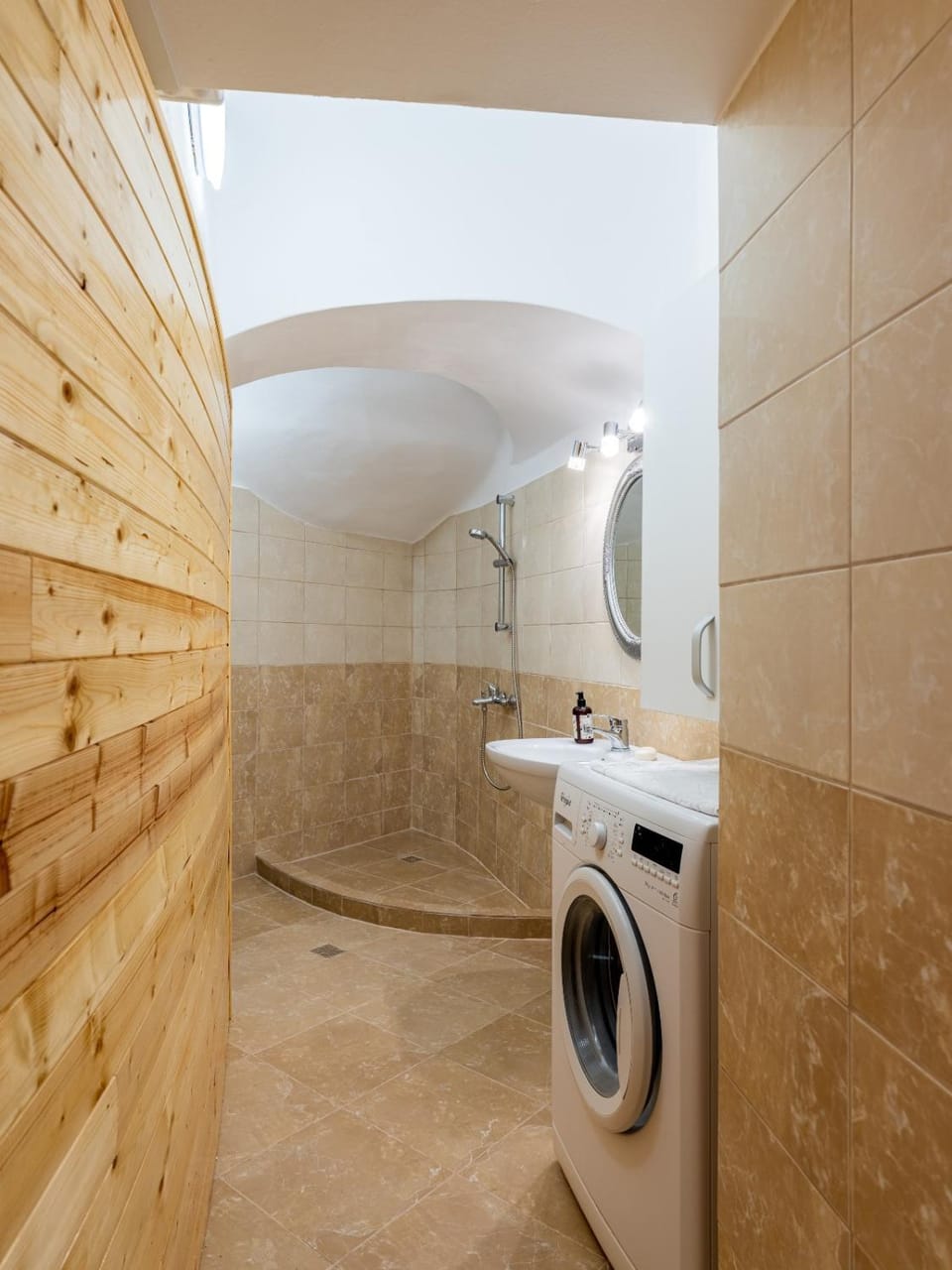 Shower, Bathroom, washing machine