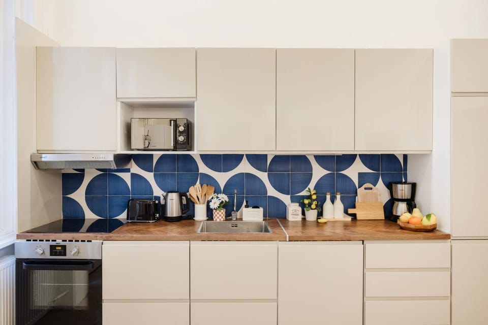 Bold 5BR Art Escape Opera & Andrassy Avenue Apartment in Budapest