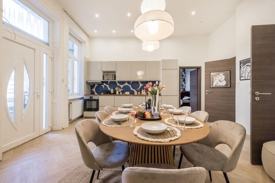 Bold 5BR Art Escape Opera & Andrassy Avenue Apartment in Budapest