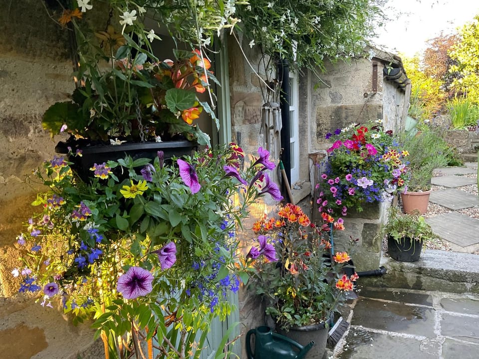 West end cottage and shippon House in High Peak District