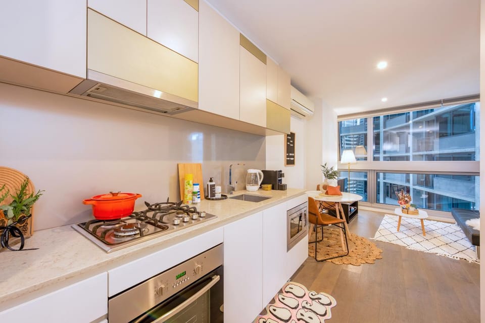 Executive APT Southern Cross Station -Airport Link in 2mins Apartment in Melbourne