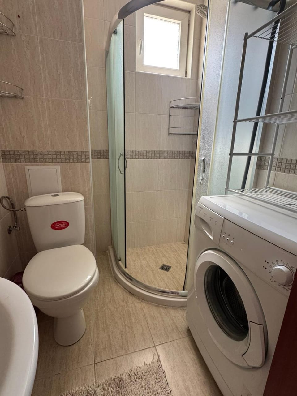 Bathroom, washing machine