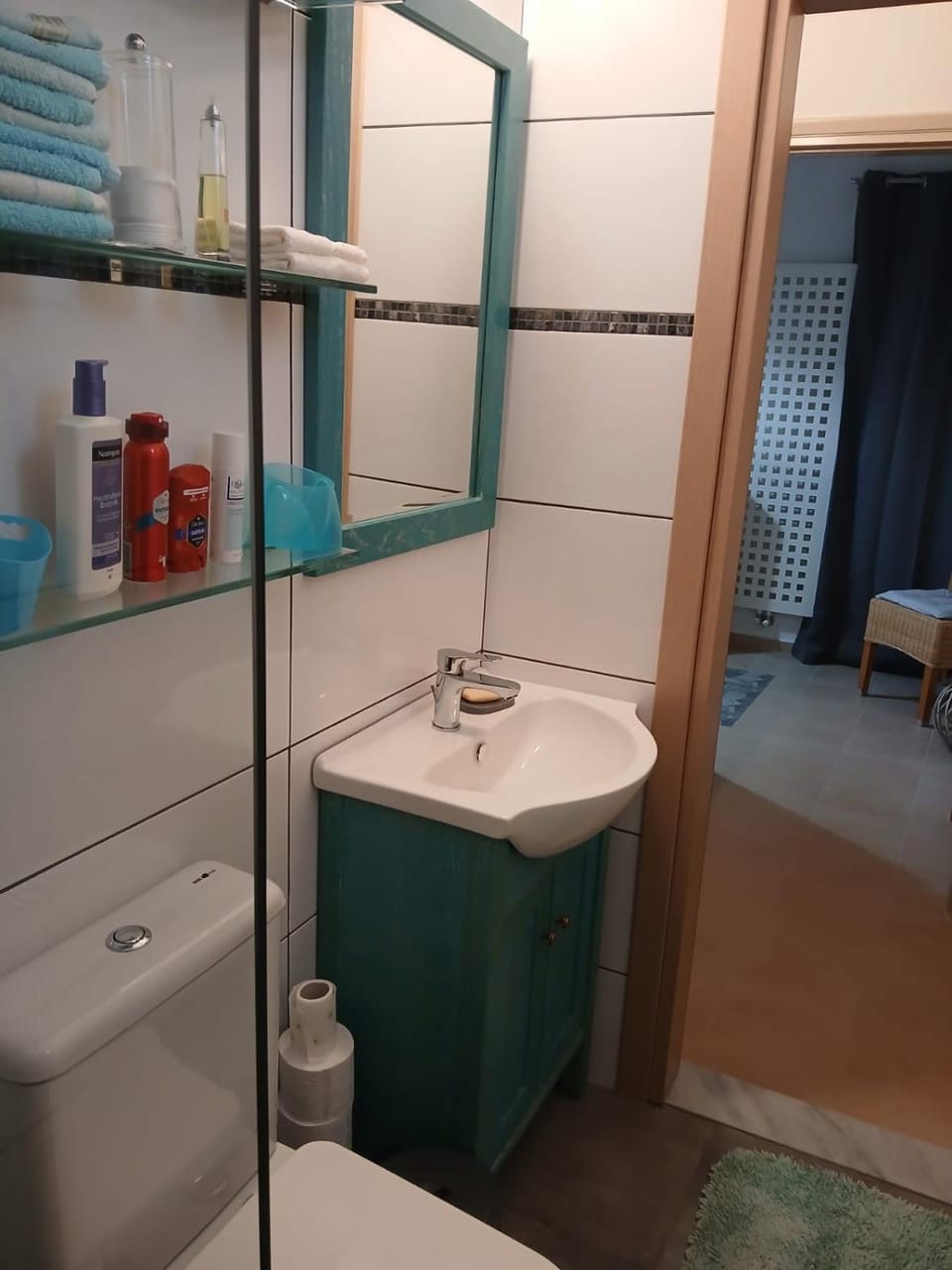 Shower, Bathroom, towels