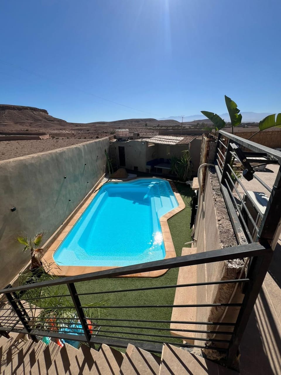 Pool view, Swimming pool