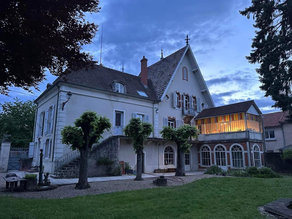 Property building, Garden, Garden view