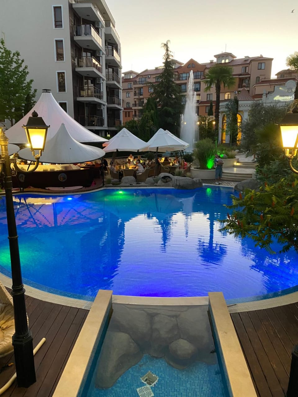 Pool view, Swimming pool