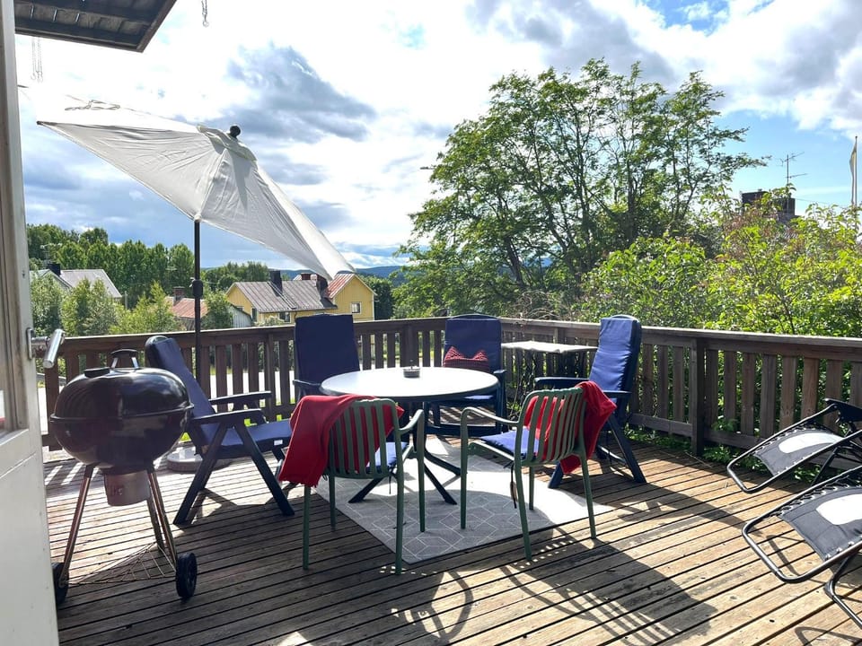 BBQ facilities, Balcony/Terrace, sunbed