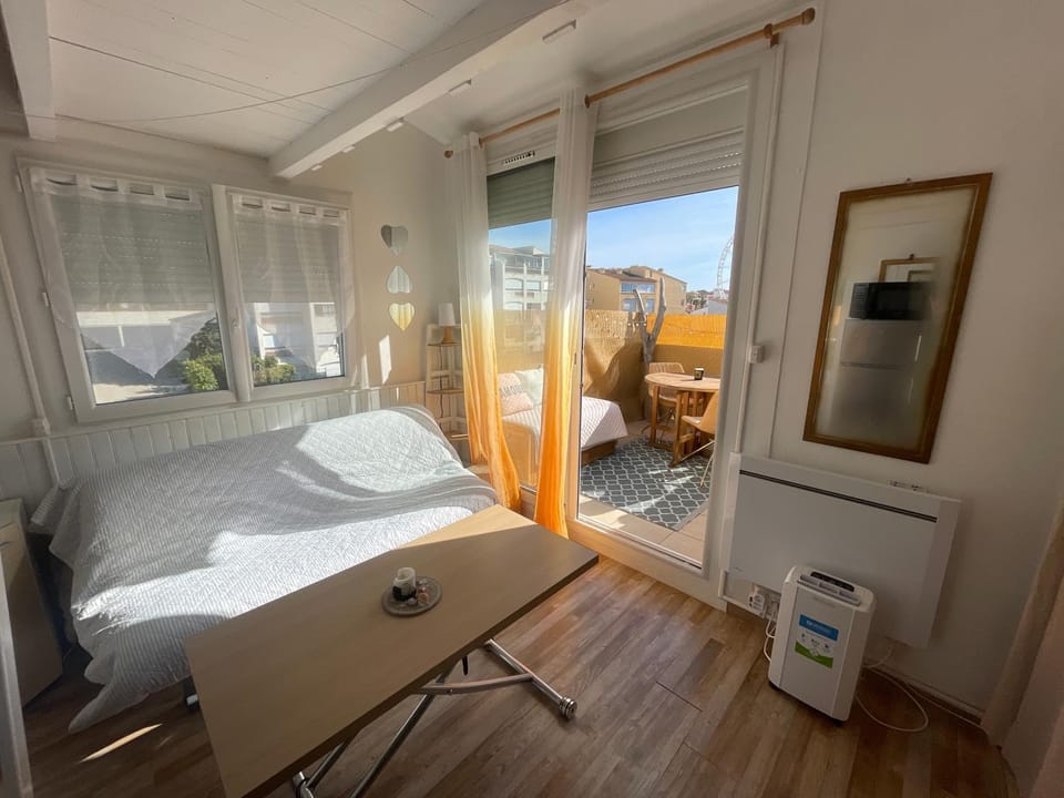 Joli studio centre port Apartment in Agde