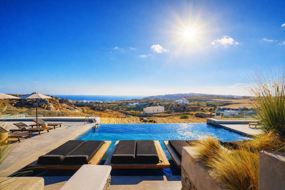 Pool view, Swimming pool