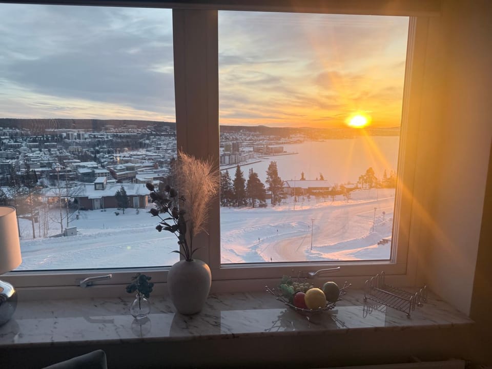 Exklusivt boende i Örnsköldsvik Apartment in Sweden