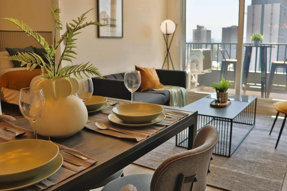 HOM I Parking I Mall Plaza Egaña I Calefaccion Apartment in Las Condes