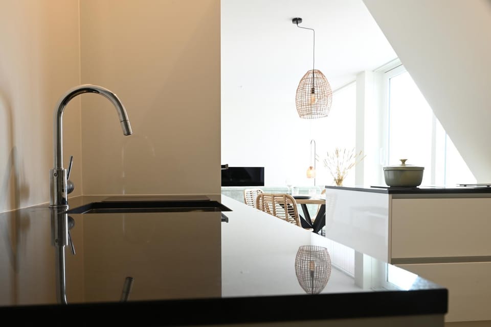 Villa Mer, Casa del Rops - Luxury apartment, two bathrooms and roof terrace, near the beach Apartment in Zeeland, Netherlands