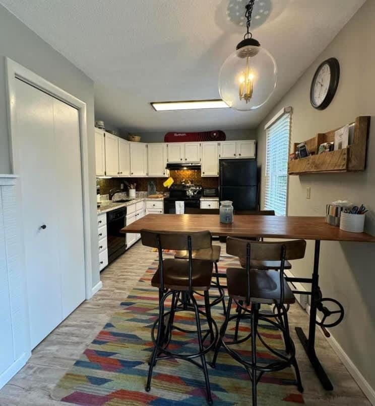 Kitchen or kitchenette, Dining area, oven, stove