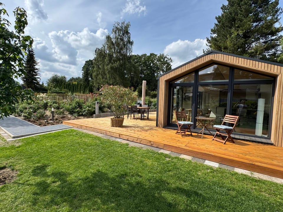 Property building, Garden