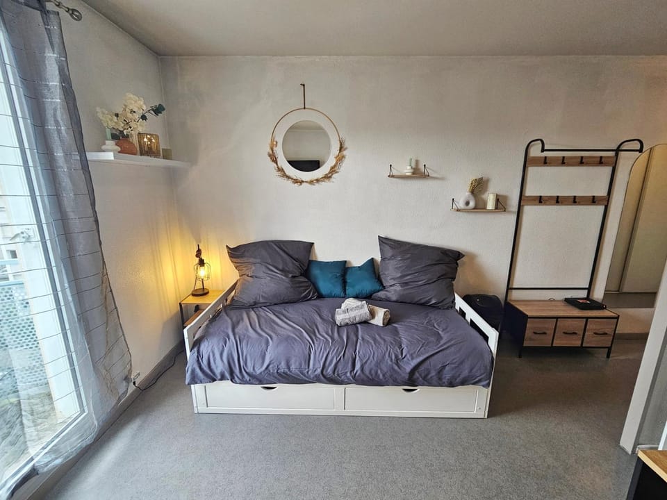 Bed, storage