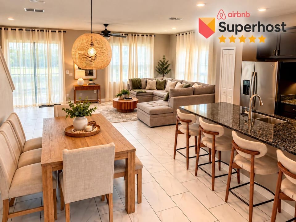 NEW DecorationResort5BRPrivate PoolFamilies House in Kissimmee