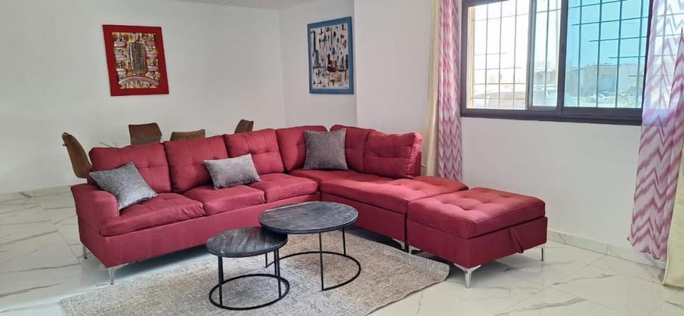 Living room, air conditioner