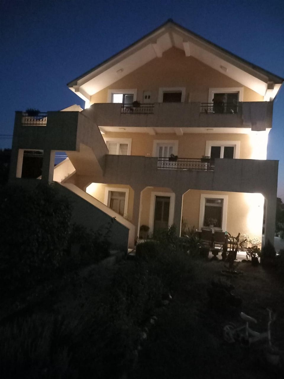 Property building, Night