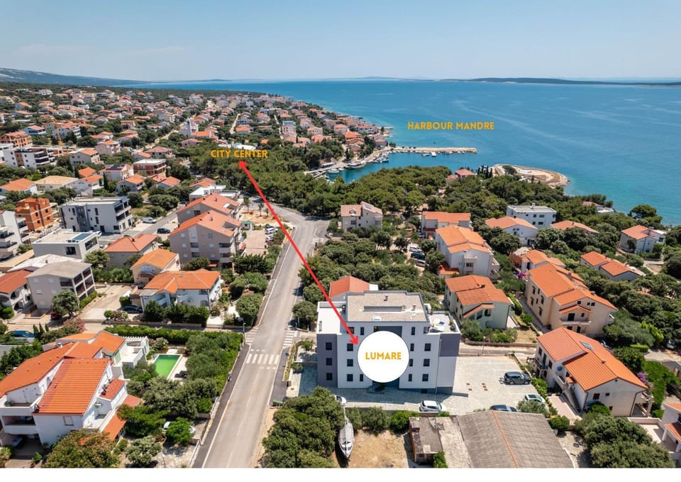Summer, City view, Sea view