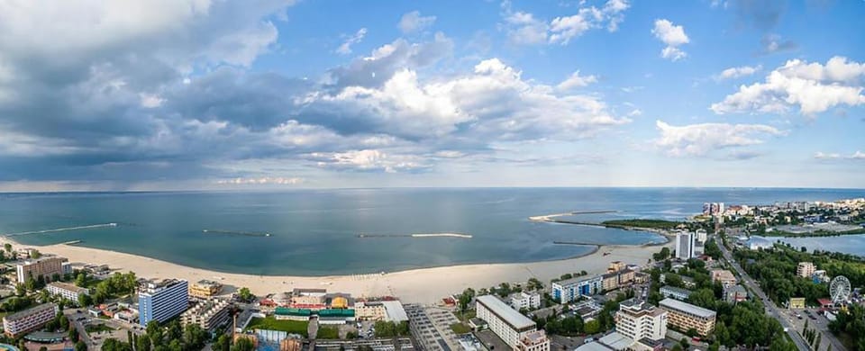 Bird's eye view, Sea view