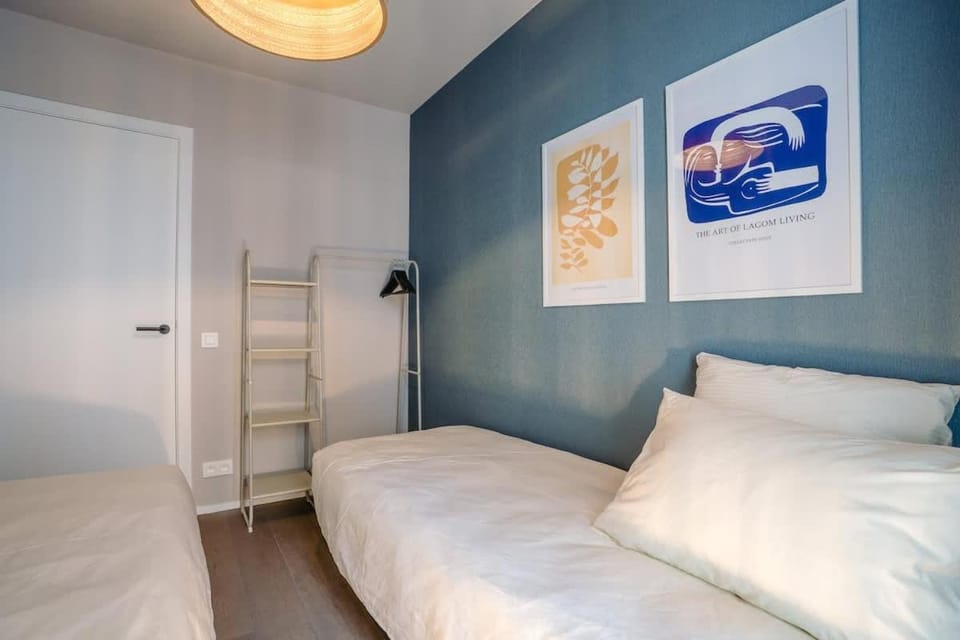 Luxury Apartment with 2 Patios by Beach Apartment in Ostend