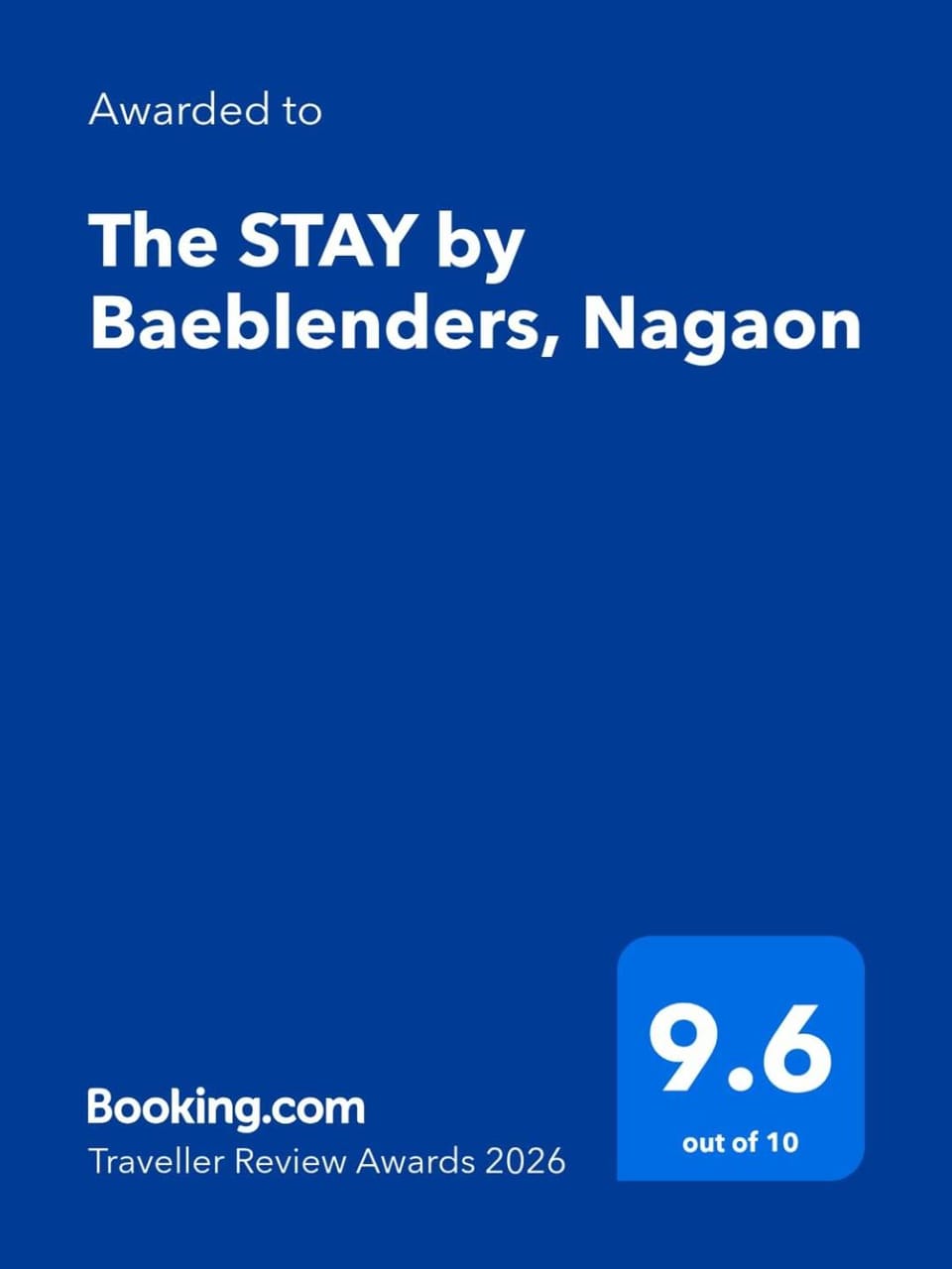 The STAY by Baeblenders, Nagaon Apartment in India