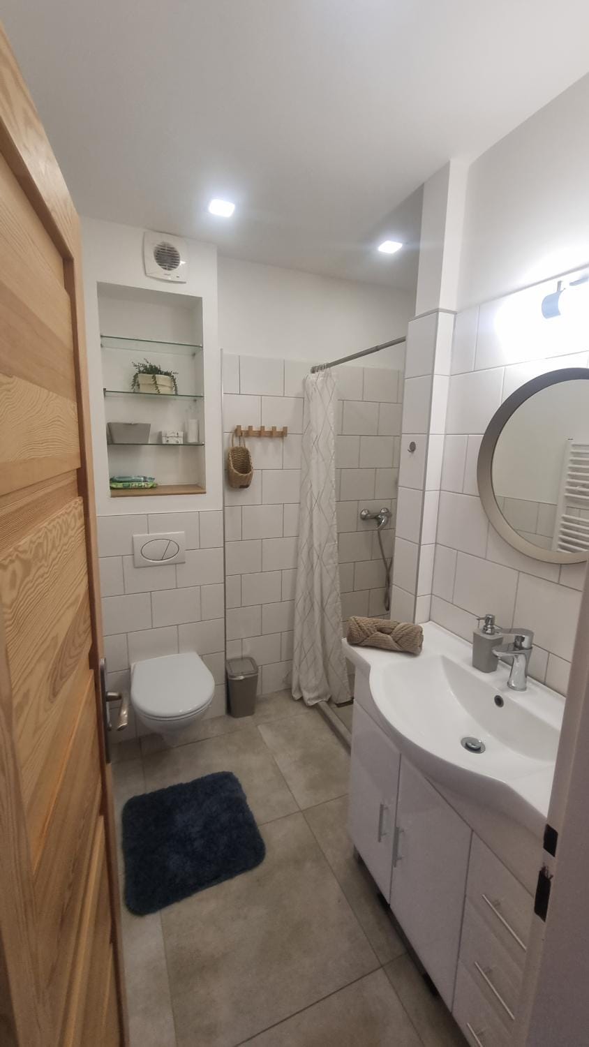 Shower, Toilet, Bathroom, towels