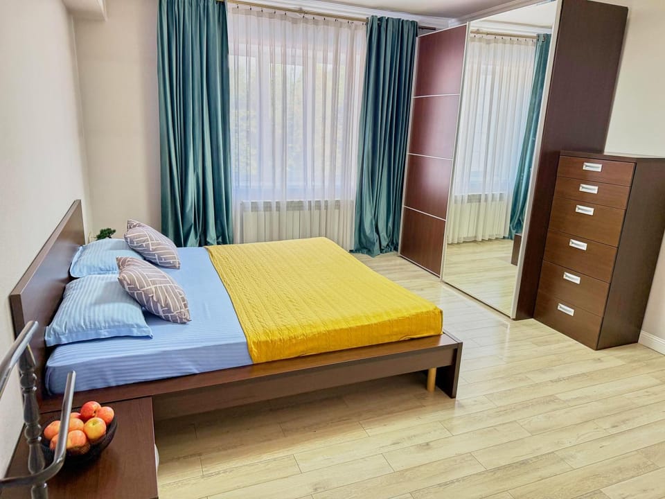 Современные апартаменты возле озера рядом с аэропортом РБ 219 Apartment in Almaty