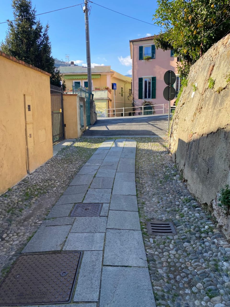 Quiet street view