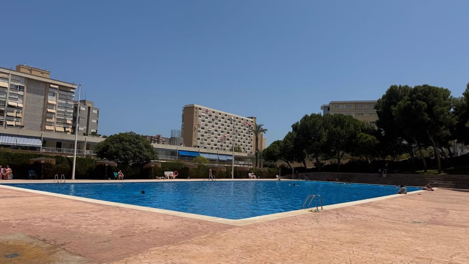 Pool view, Swimming pool