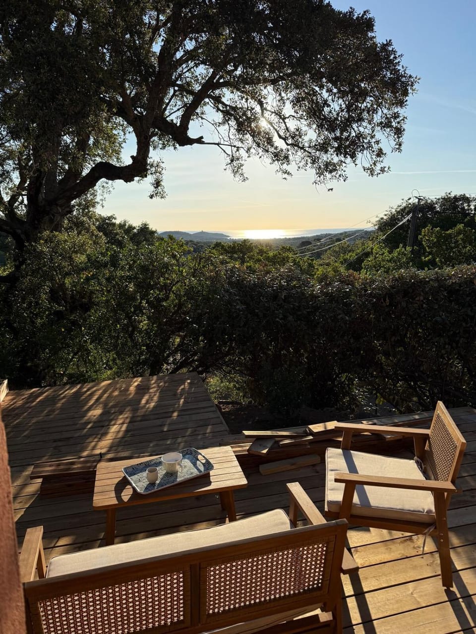 Patio, Natural landscape, View (from property/room), Living room, Sea view