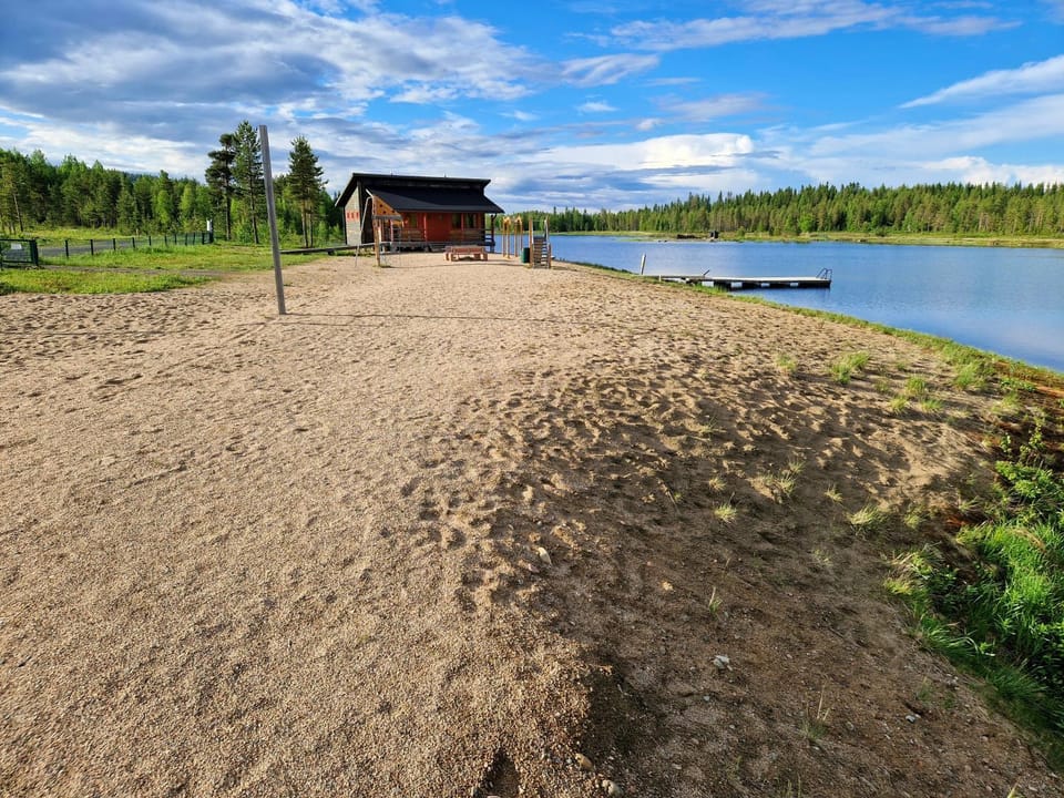 Natural landscape, Summer, Lake view