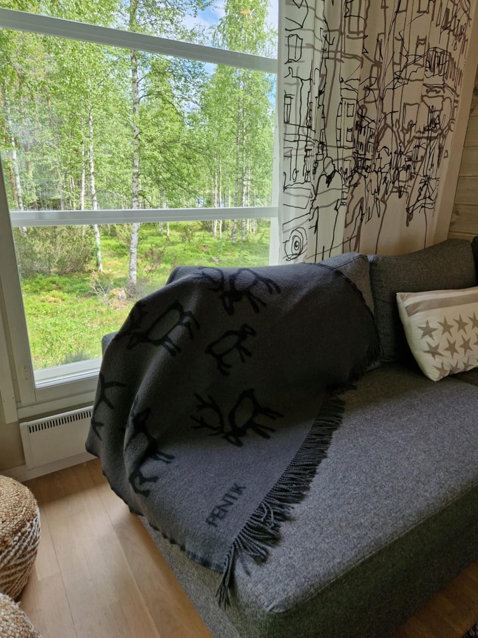 Living room, Lake view