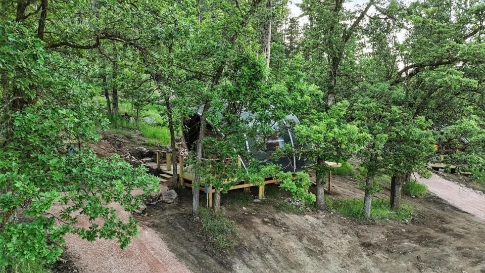 Escape to Cloud Nine Glamping in the Black Hills Luxury tent in East Custer