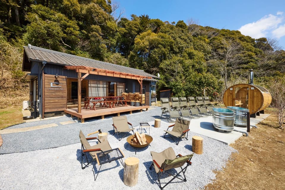 SHELTER君津 星が降りそそぐ千葉県Villa 星空サウナ 最大8名 都心から70分 雨でもBBQ 天体観測 House in Chiba Prefecture
