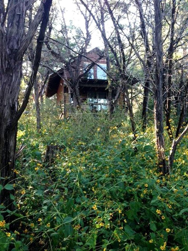 Rustic Two-Bedroom Cabin Rental on Hamilton Creek in Texas Hill Country Cabin in Rio Grande
