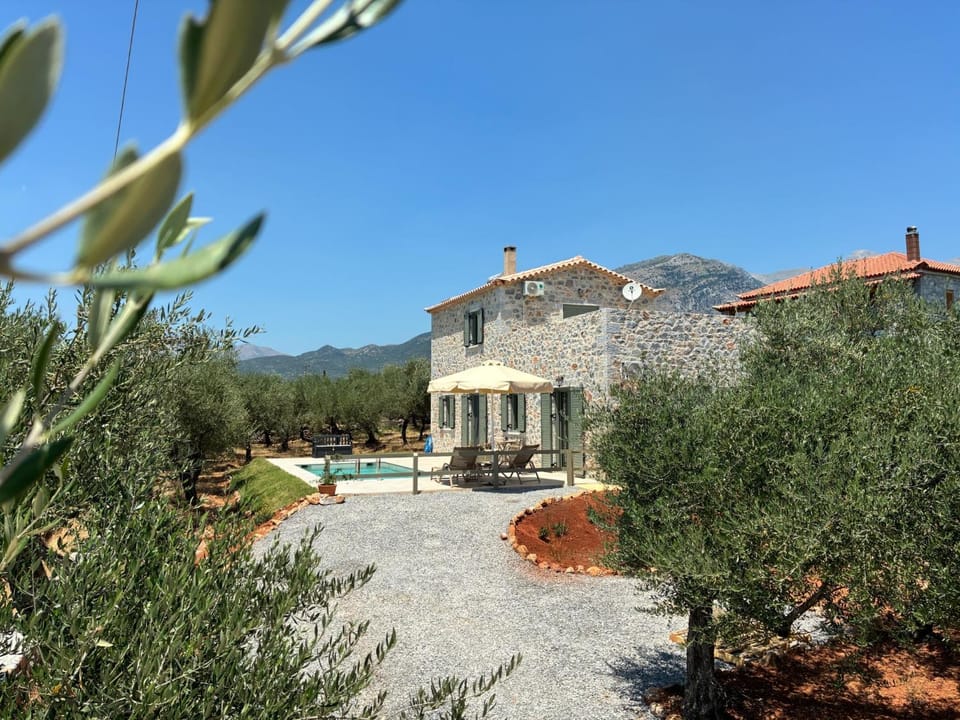Property building, Natural landscape, Garden, Garden view, Mountain view, Swimming pool