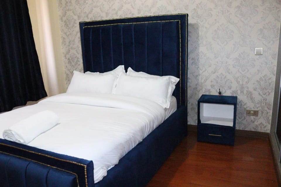 celestial three bedroom apartment with swimming pool fully equipped gym ample parking space children playing ground and a relaxing well manicured garden area for relaxing Apartment in Nairobi