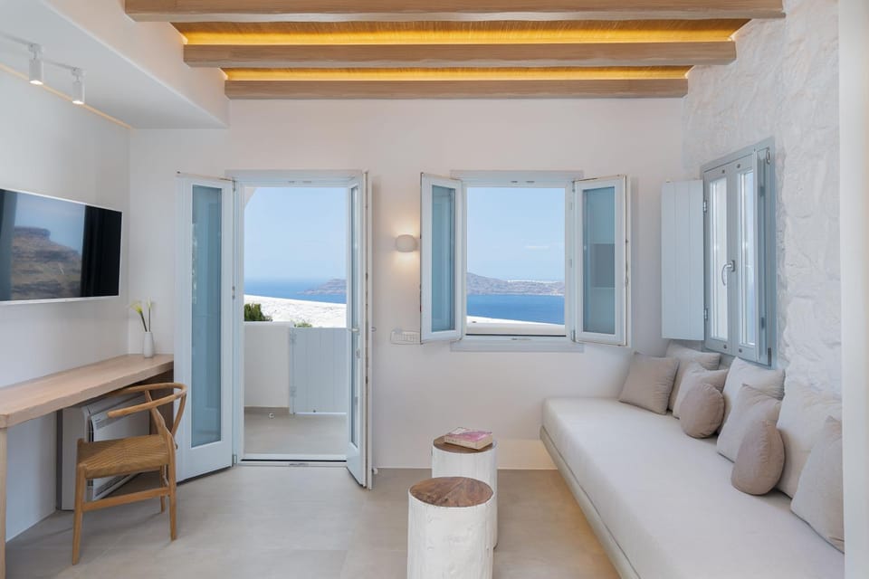 Seating area, Sea view, Sunset