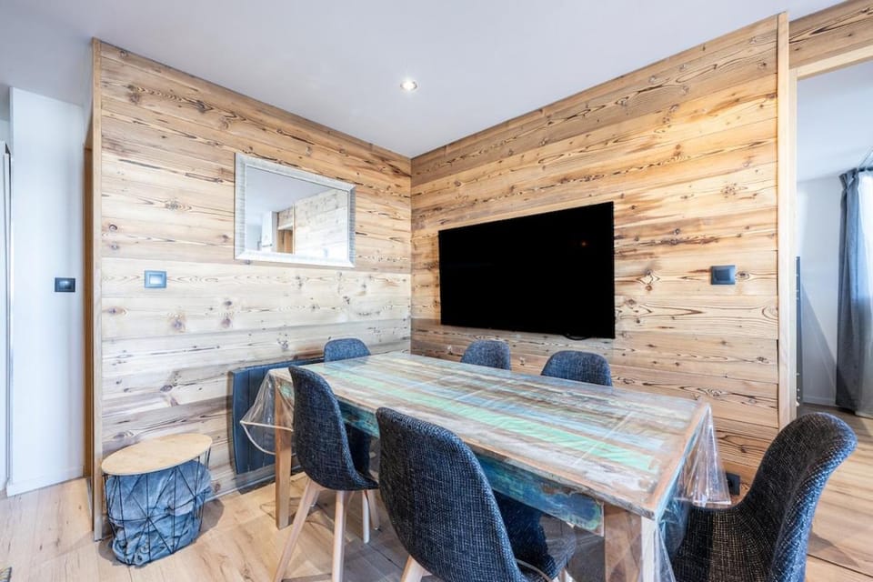 New- Appartement La Plagne 2100- Plagne Villages - Ski aux pieds Apartment in Mâcot-la-Plagne