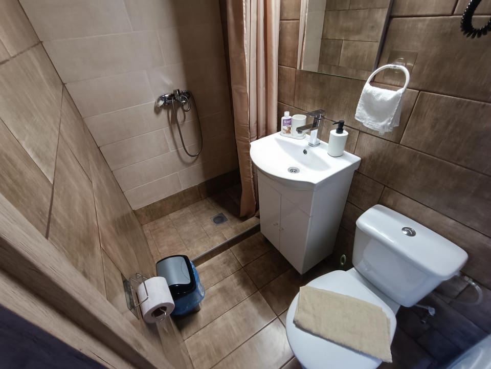 Shower, Toilet, Bathroom, towels