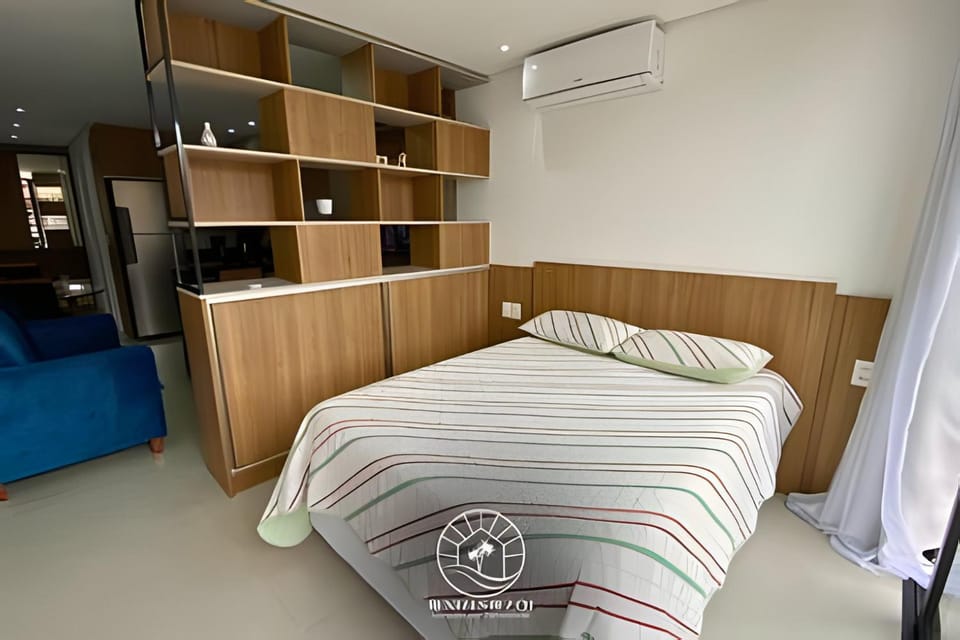 Bed, Photo of the whole room, Bedroom, hair dresser, wardrobe, air conditioner