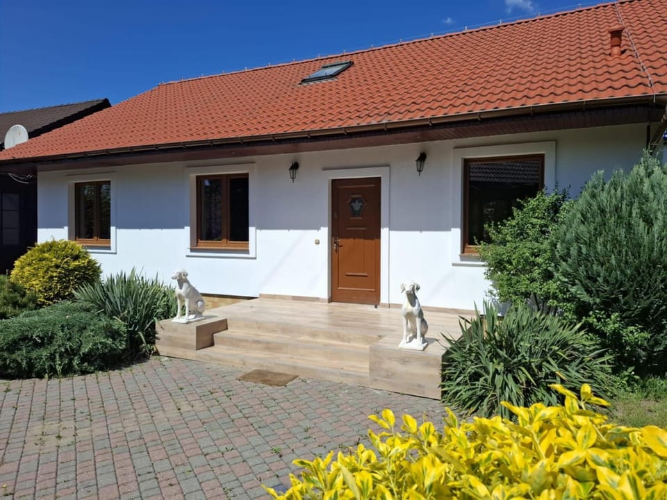Biały Domek dla 8 osób oraz Domek Sternika dla 4 osób - jezioro, las, wiejski klimat House in Greater Poland Voivodeship