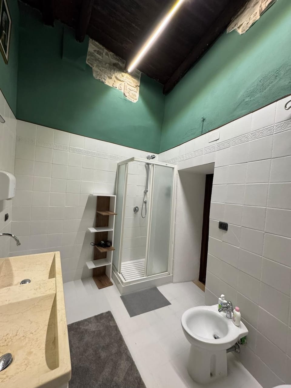 Shower, Toilet, Bathroom, towels