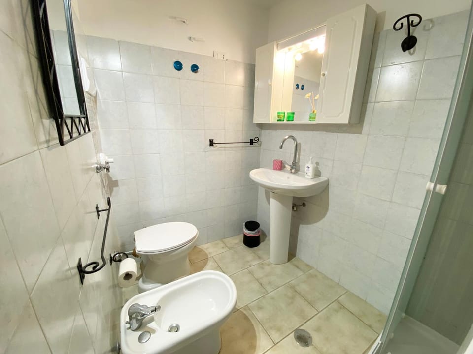 Shower, Toilet, Bathroom, bidet, towels