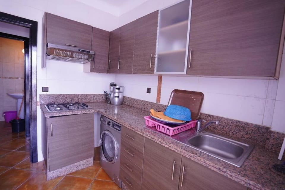 737 Martil Corniche 1 bedroom living room Swimming pool comfort Apartment in Tangier-Tétouan-Al Hoceima