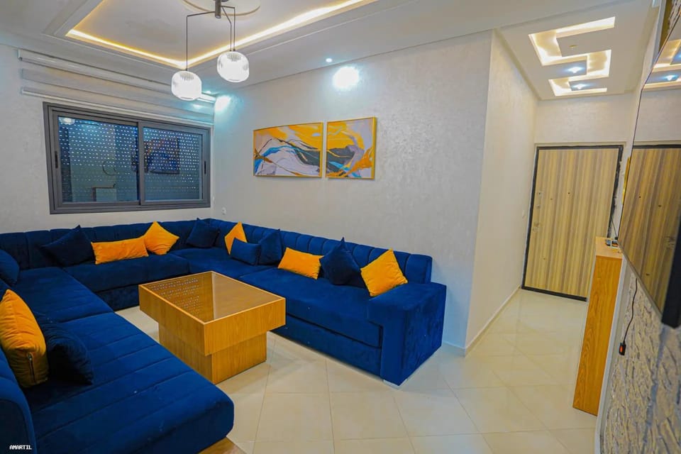 508 Apartment in Martil 2 bedroom living room balcony near beach Apartment in Tangier-Tétouan-Al Hoceima