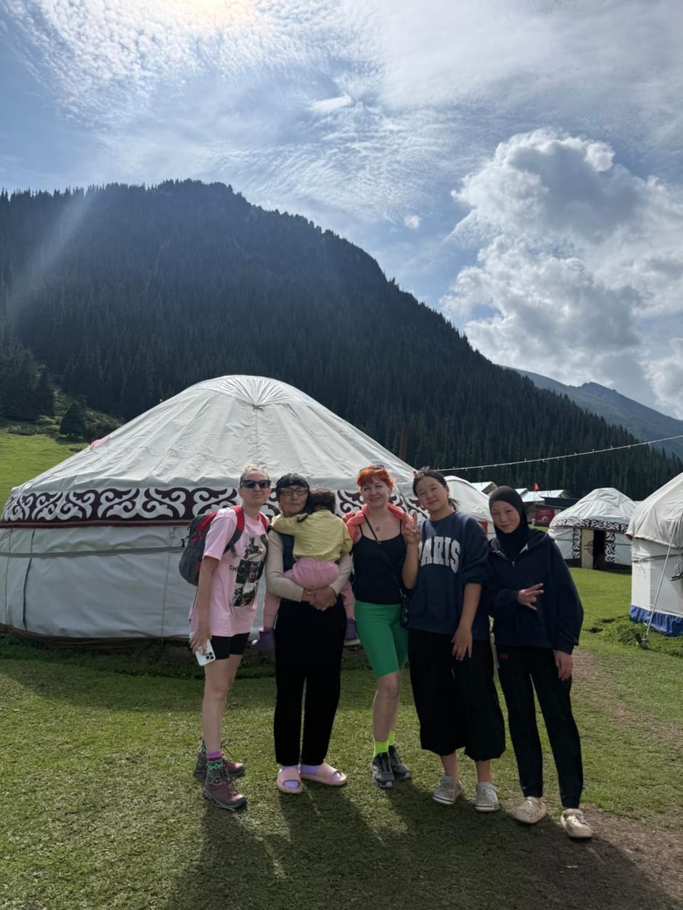 Aalam yurt camp Altyn-Arashan Campground/ 
RV Resort in Almaty Region, Kazakhstan