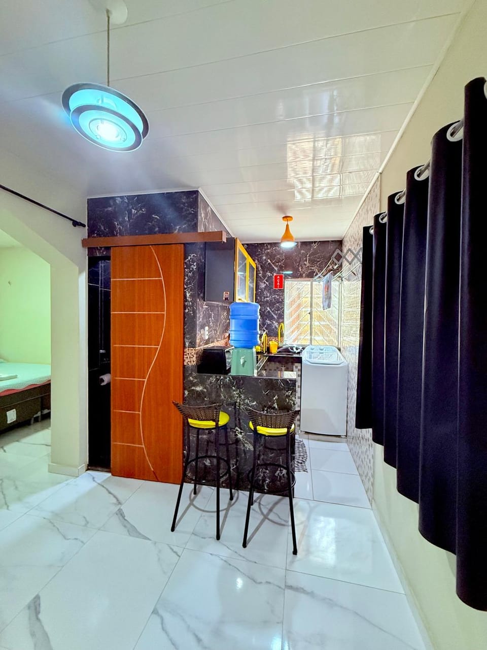 Casa -Flat no Bairro Pedreira - Centro Tv Barão 1390 entre Pedro Miranda e Antônio Everdosa Apartment in Belém