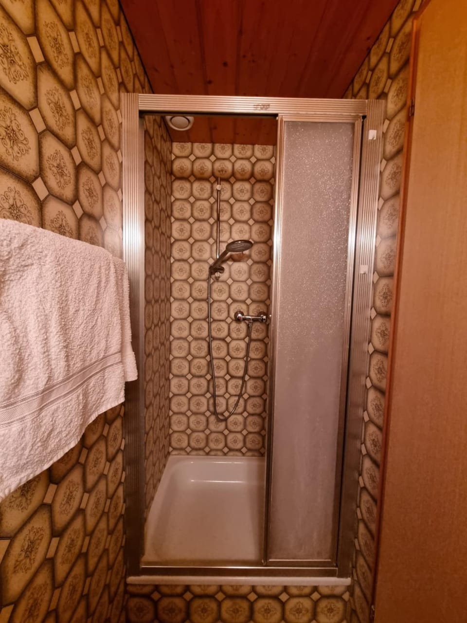 Shower, towels